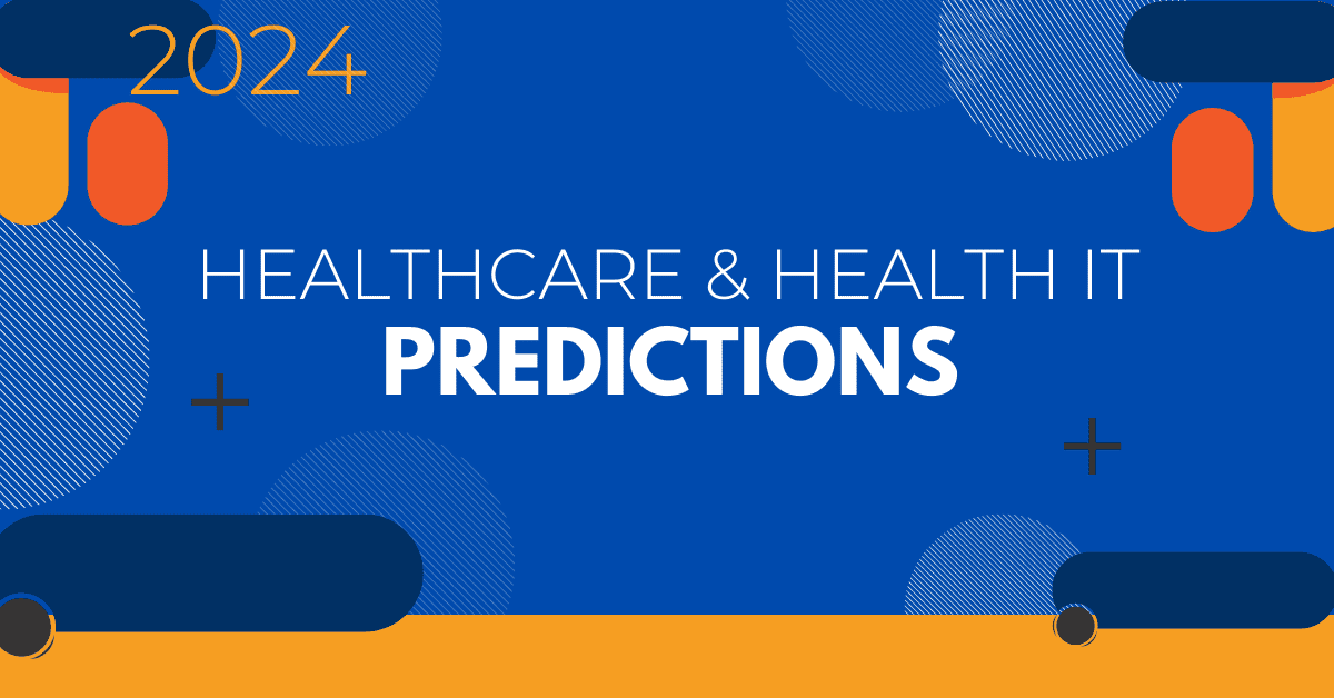 As we kick off 2024, we wanted to start the new year with a series of 2024 Health IT predictions. We asked the Healthcare IT Today community to submit their predictions and we received a wide ranging set of responses that we grouped into a number of themes. In fact, we got so many that